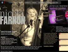 Tablet Screenshot of nicolafarnonmusic.com
